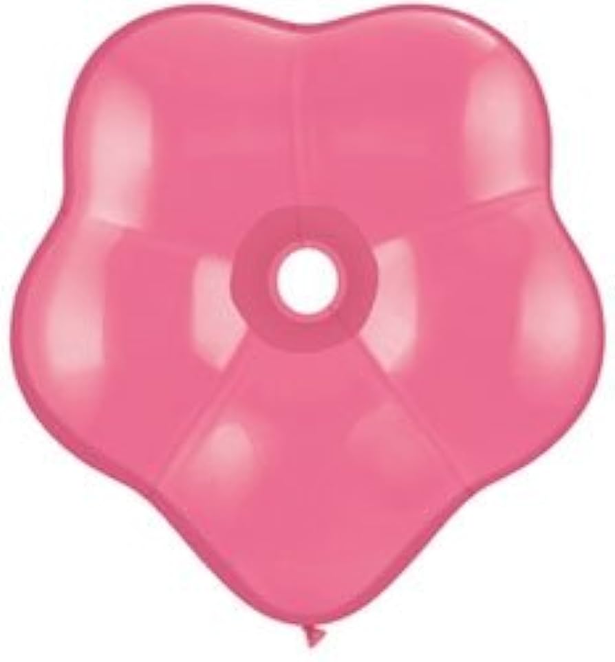 Pink Blossom Flower Helium Latex Balloon Pink Blossom Flower Helium Latex Balloon